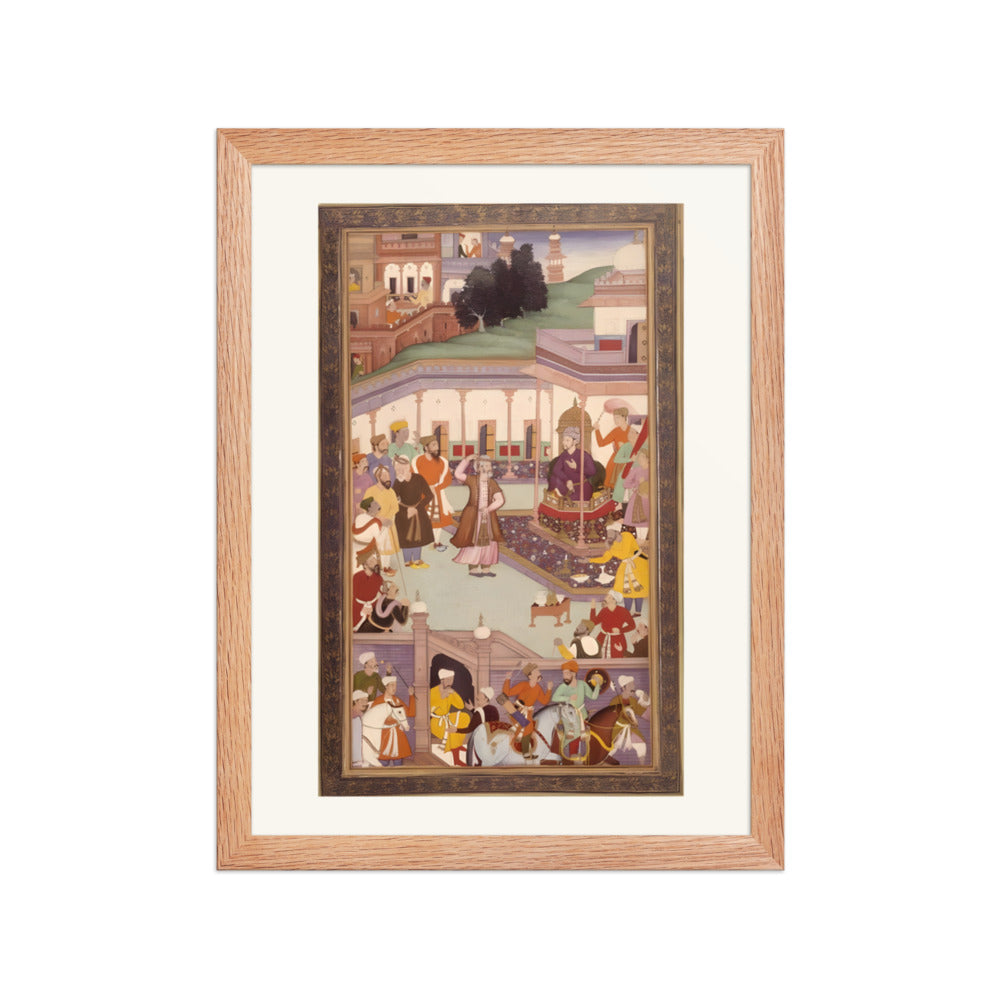 Babur Greets Courtiers at the Id Festival — view 2