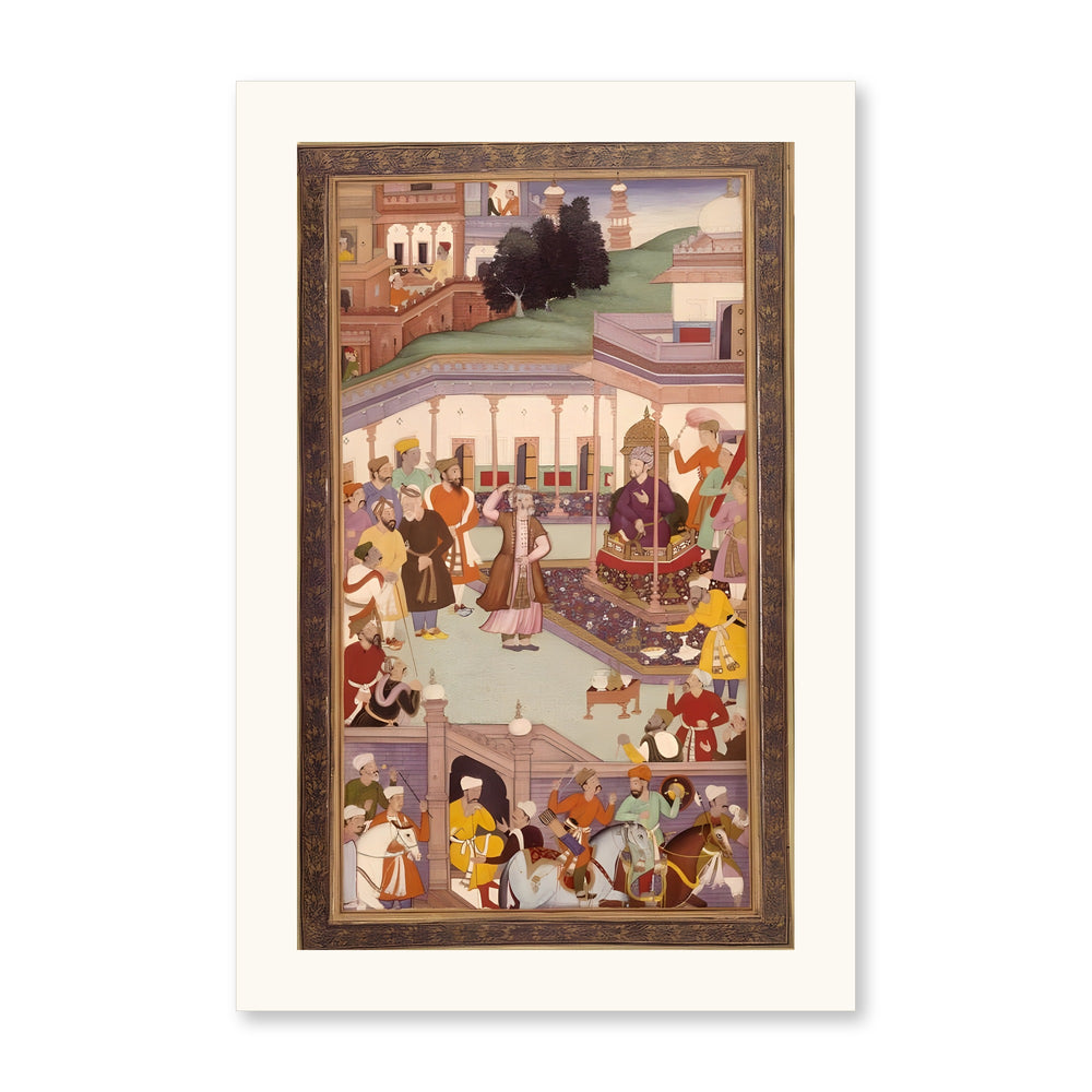 Babur Greets Courtiers at the Id Festival — view 4
