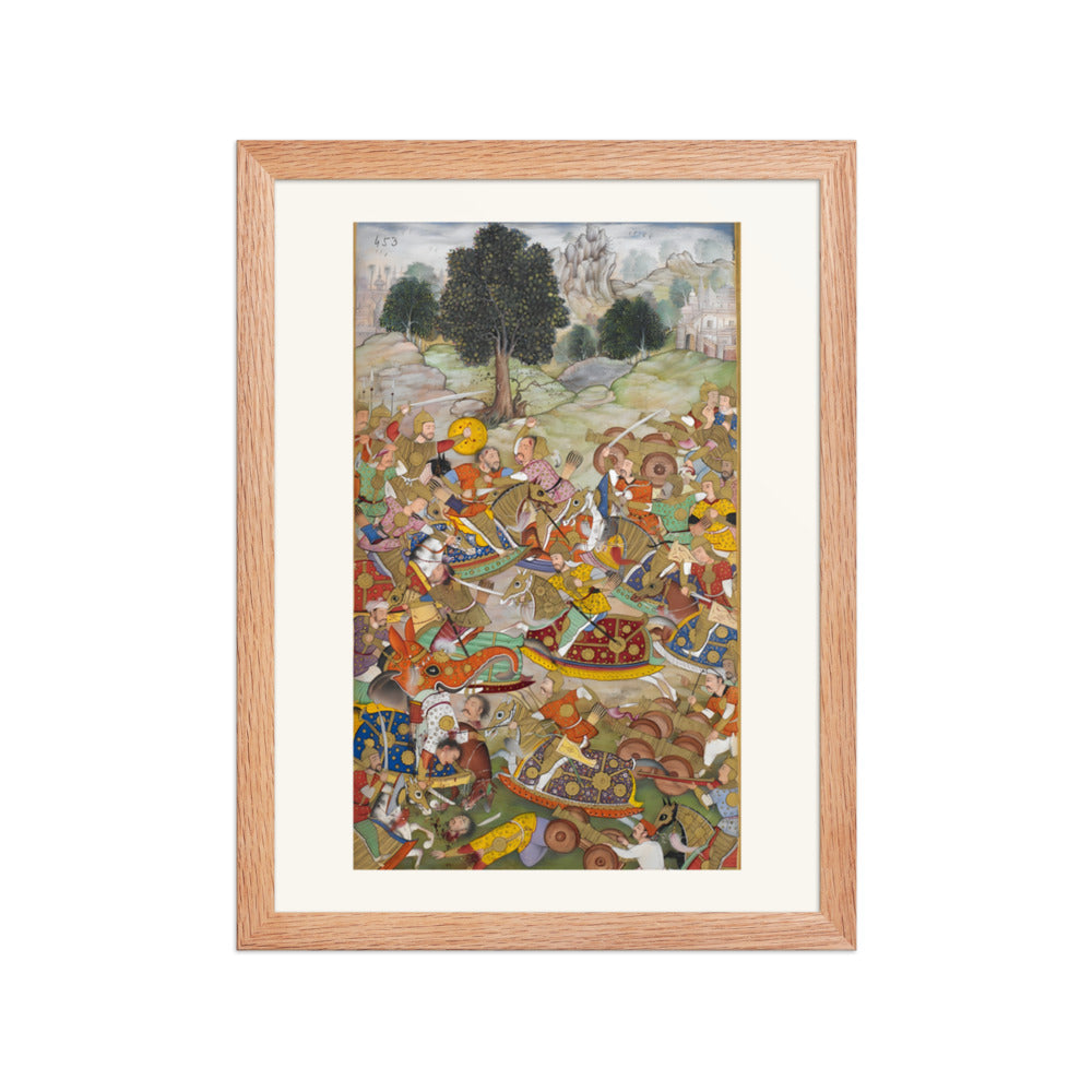 Babur's Army in Battle Against Rana Sanga — view 2
