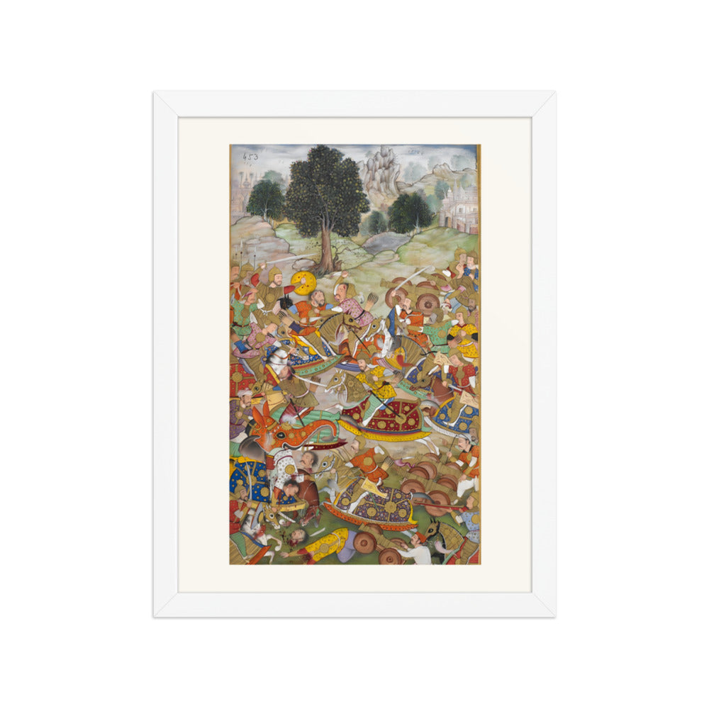 Babur's Army in Battle Against Rana Sanga — view 3