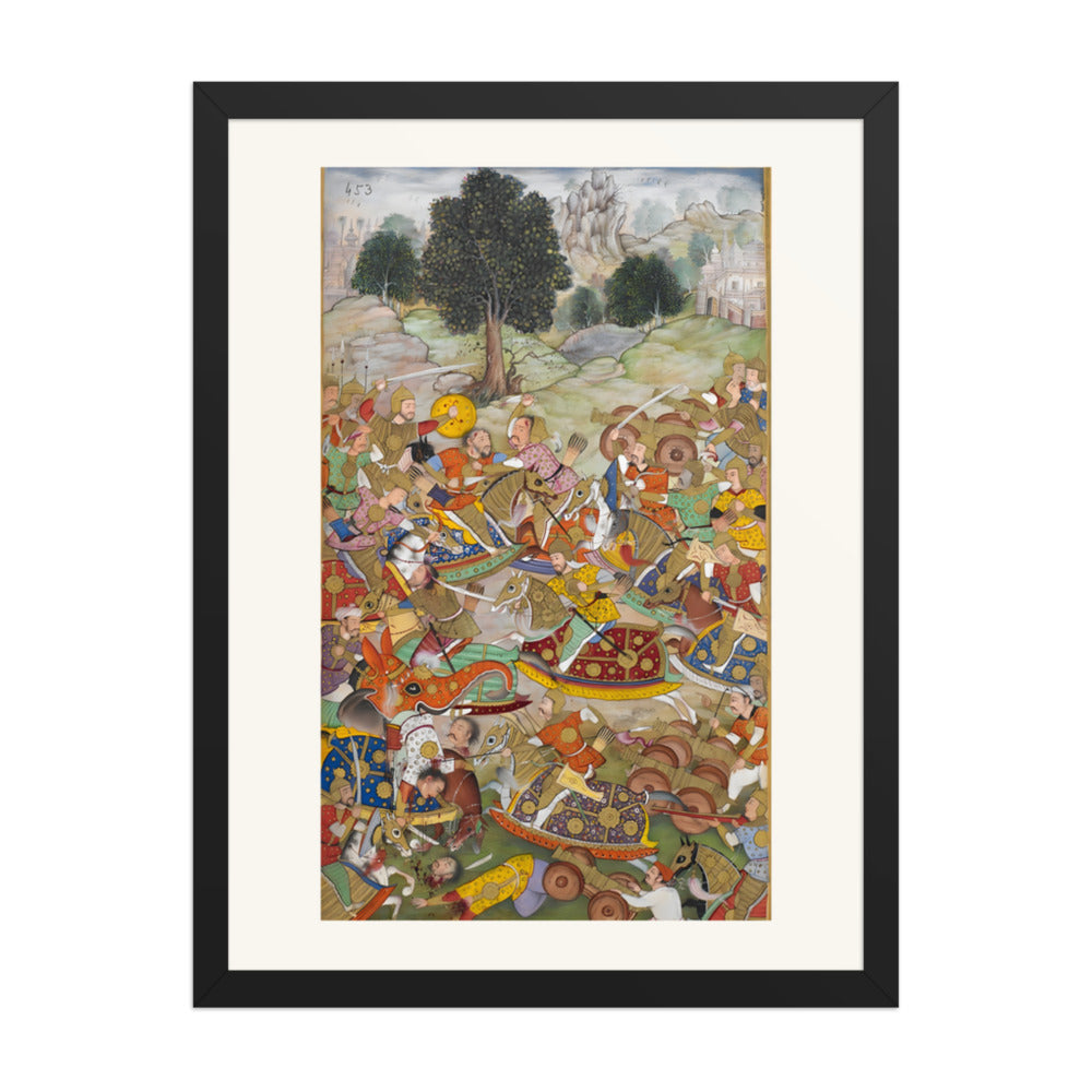 Babur's Army in Battle Against Rana Sanga — view 4