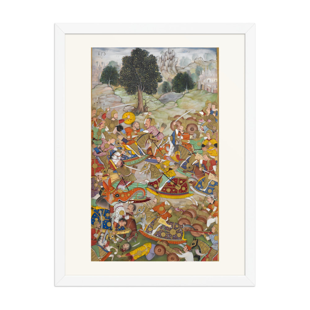 Babur's Army in Battle Against Rana Sanga — view 6