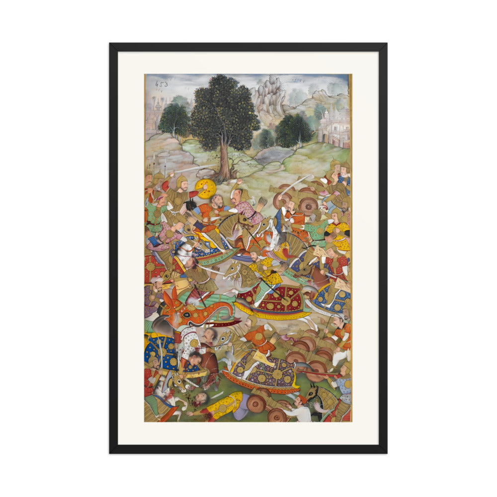 Babur's Army in Battle Against Rana Sanga — view 8