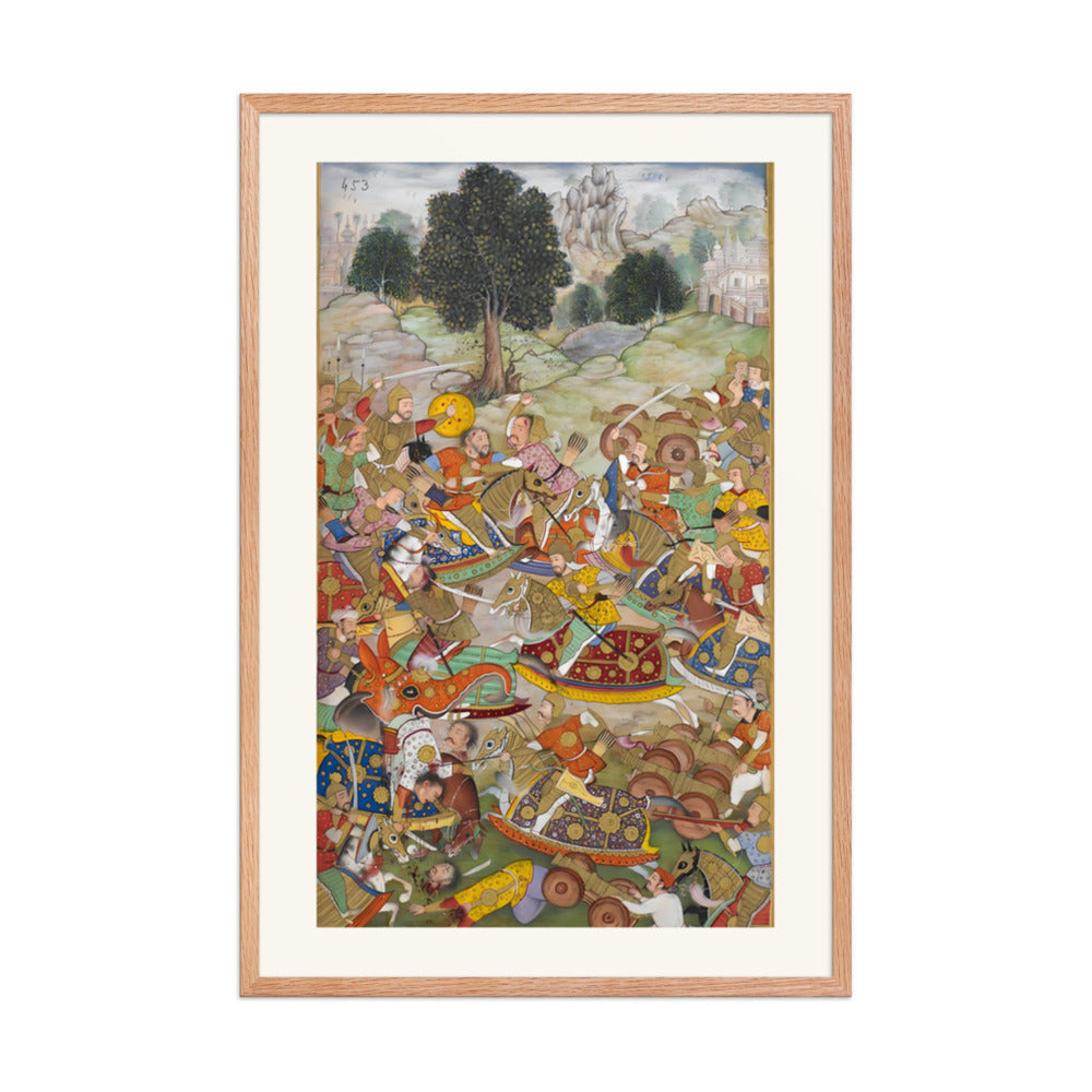 Babur's Army in Battle Against Rana Sanga — view 9