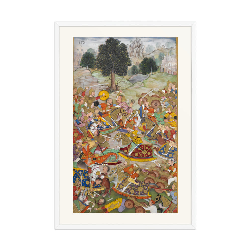 Babur's Army in Battle Against Rana Sanga — view 10