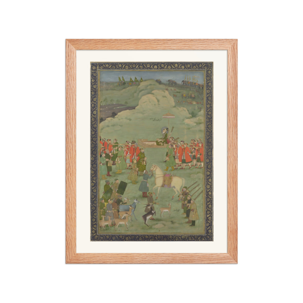 The Emperor Aurangzeb Carried on a Palanquin — view 2