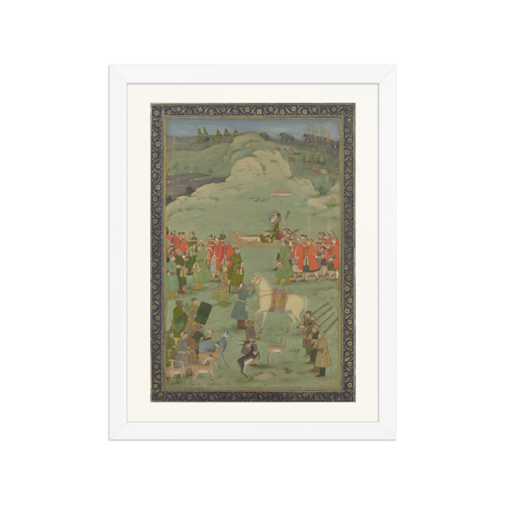 The Emperor Aurangzeb Carried on a Palanquin — view 3