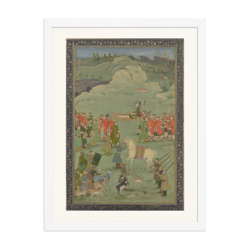 The Emperor Aurangzeb Carried on a Palanquin — view 6