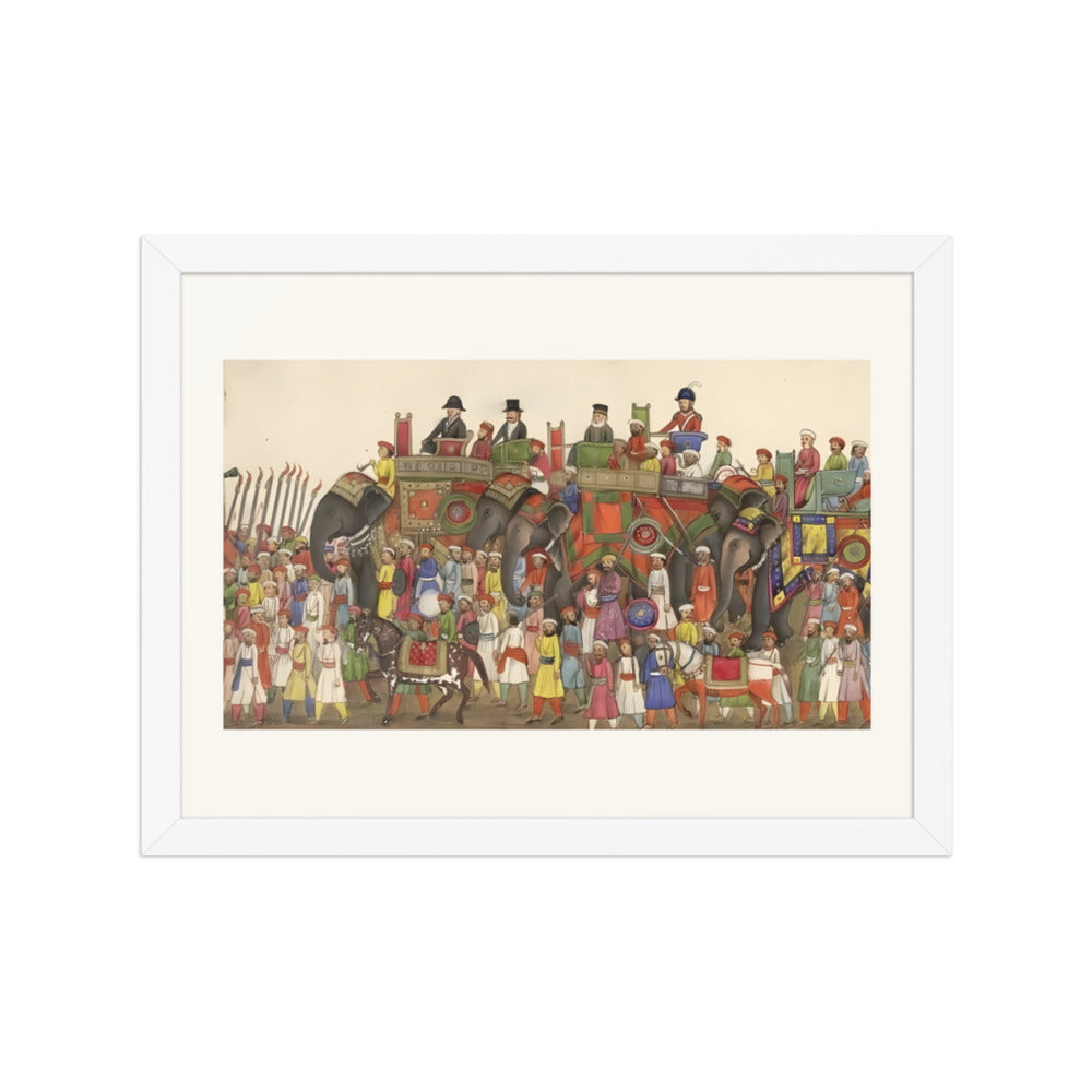 An Escort Accompanying Bahadur Shah Zafar — view 3