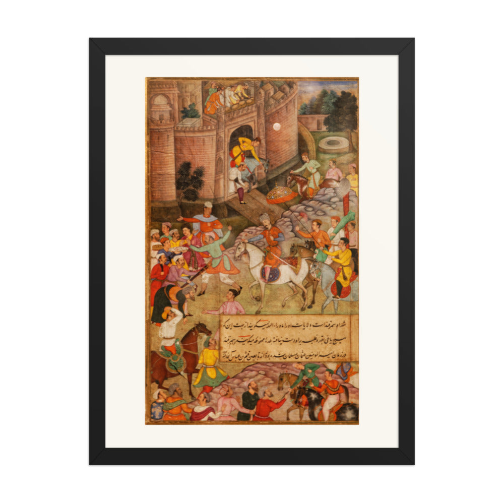 Babur at Samarkand — view 4