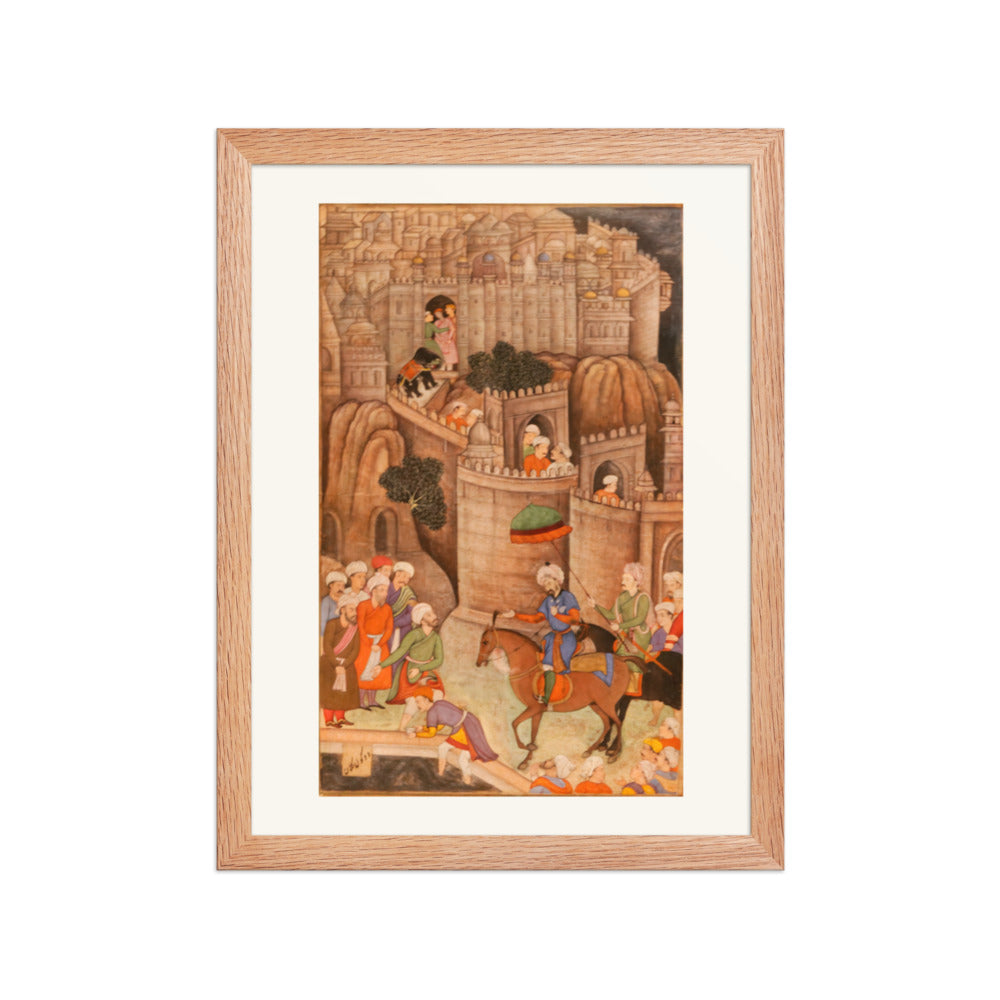 Babur Inspecting the Gwalior Fort — view 2