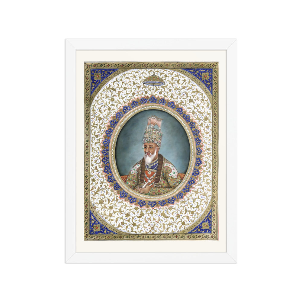 Portrait of the Emperor Bahadur Shah II — view 10