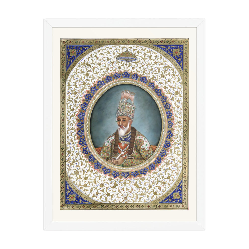 Portrait of the Emperor Bahadur Shah II — view 13