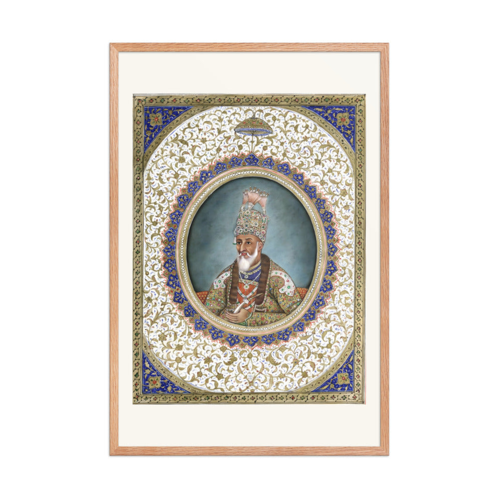 Portrait of the Emperor Bahadur Shah II — view 16