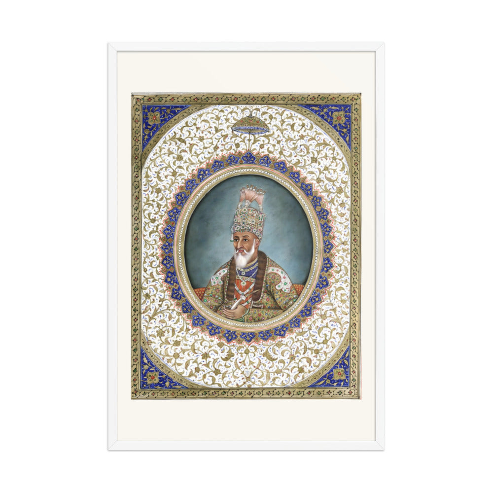Portrait of the Emperor Bahadur Shah II — view 17