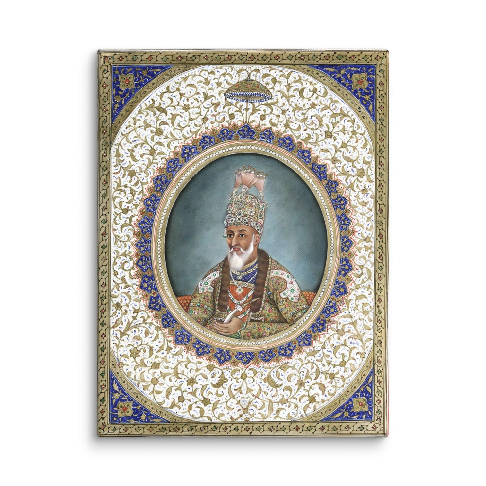 Portrait of the Emperor Bahadur Shah II — view 20