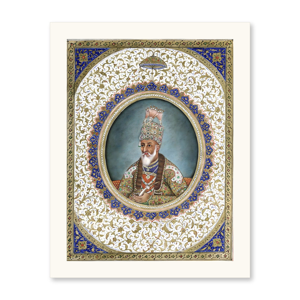 Portrait of the Emperor Bahadur Shah II — view 14