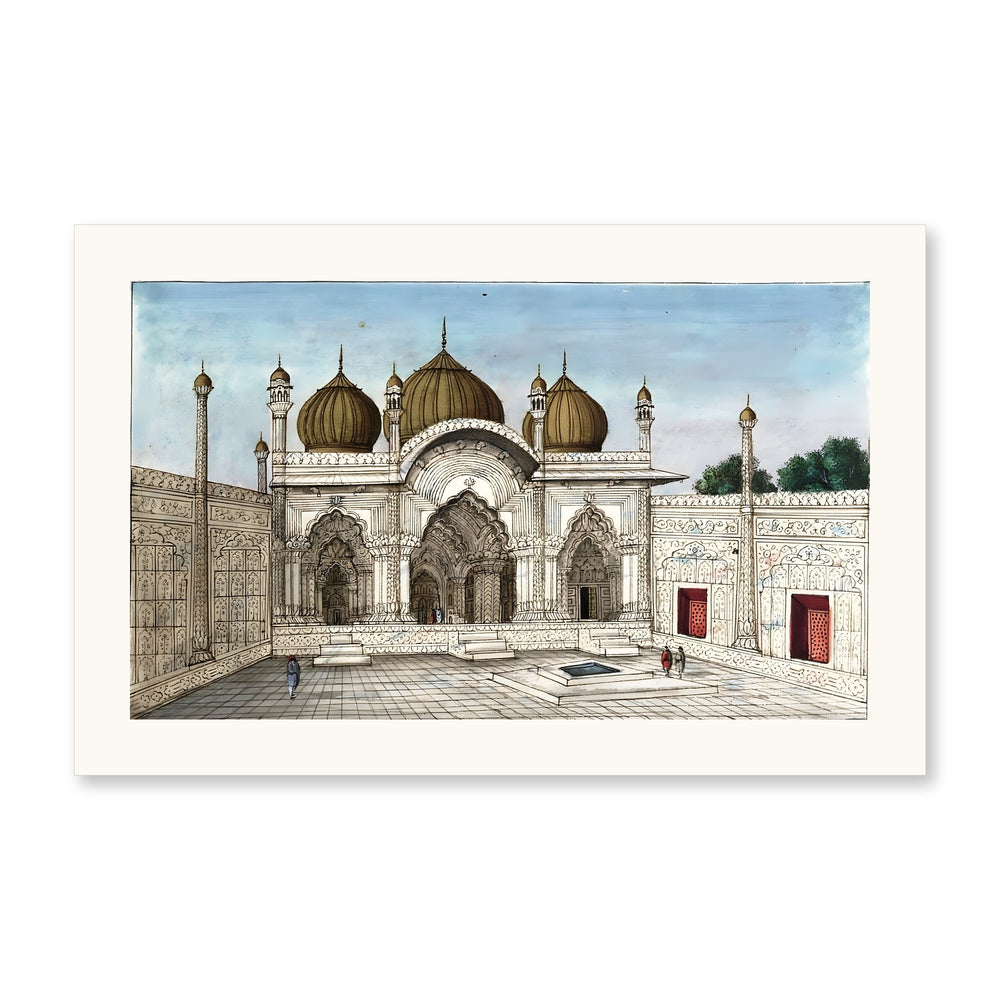 The Moti Masjid within the Palace — view 4