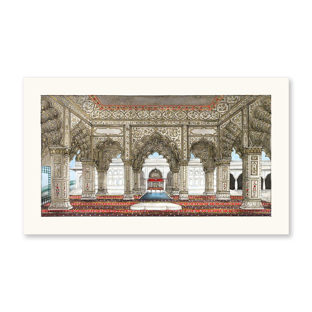 The Interior of the Diwan-i-Khas — view 7