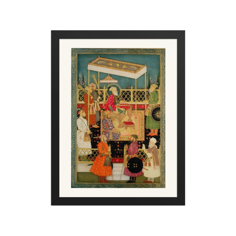 The Emperor Aurangzeb Receives Prince Mu'azzam