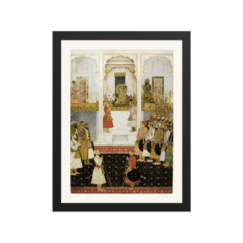 Shah Jahan in Durbar
