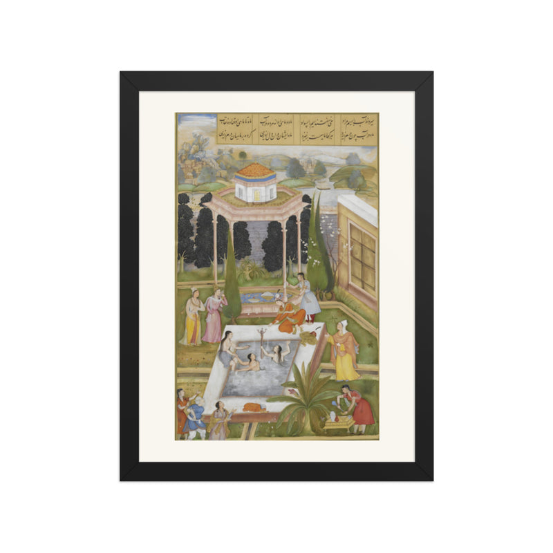 The Owner of the Garden Discovering Maidens Bathing