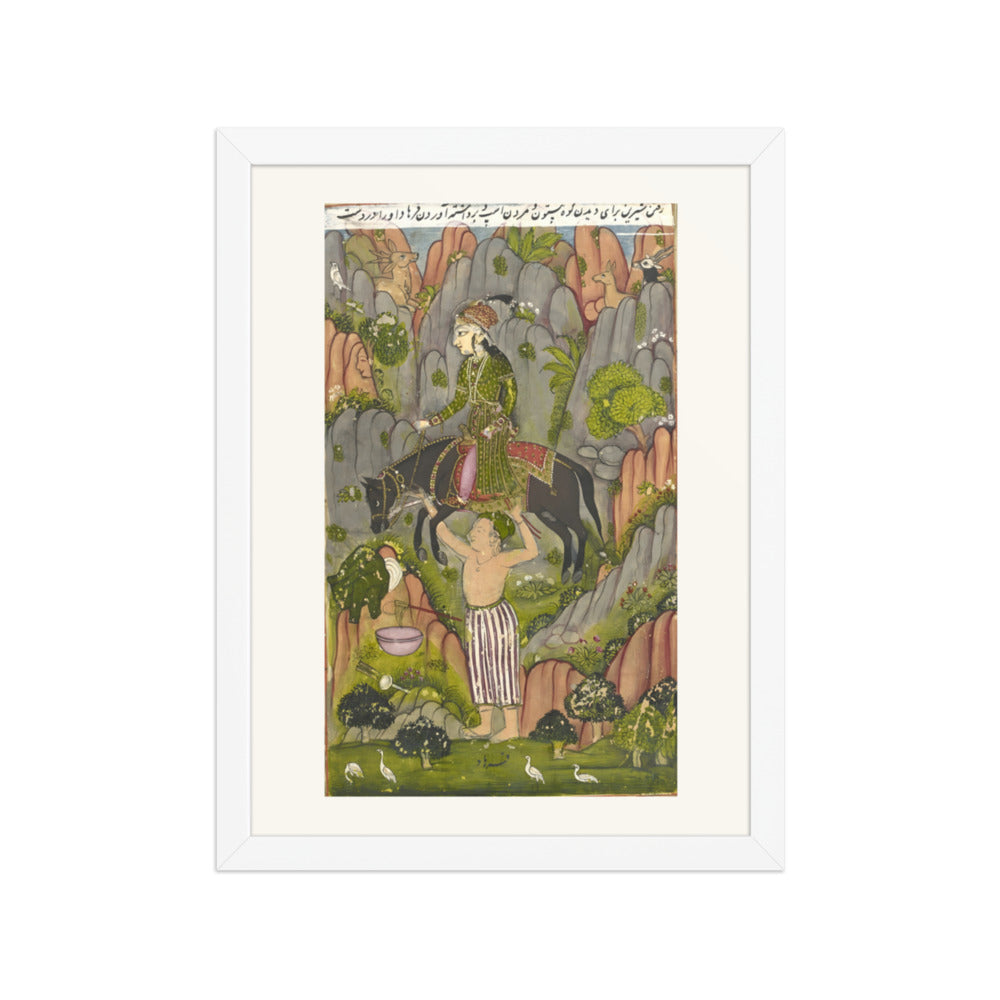 Farhad Carrying Shirin and Her Horse — view 3