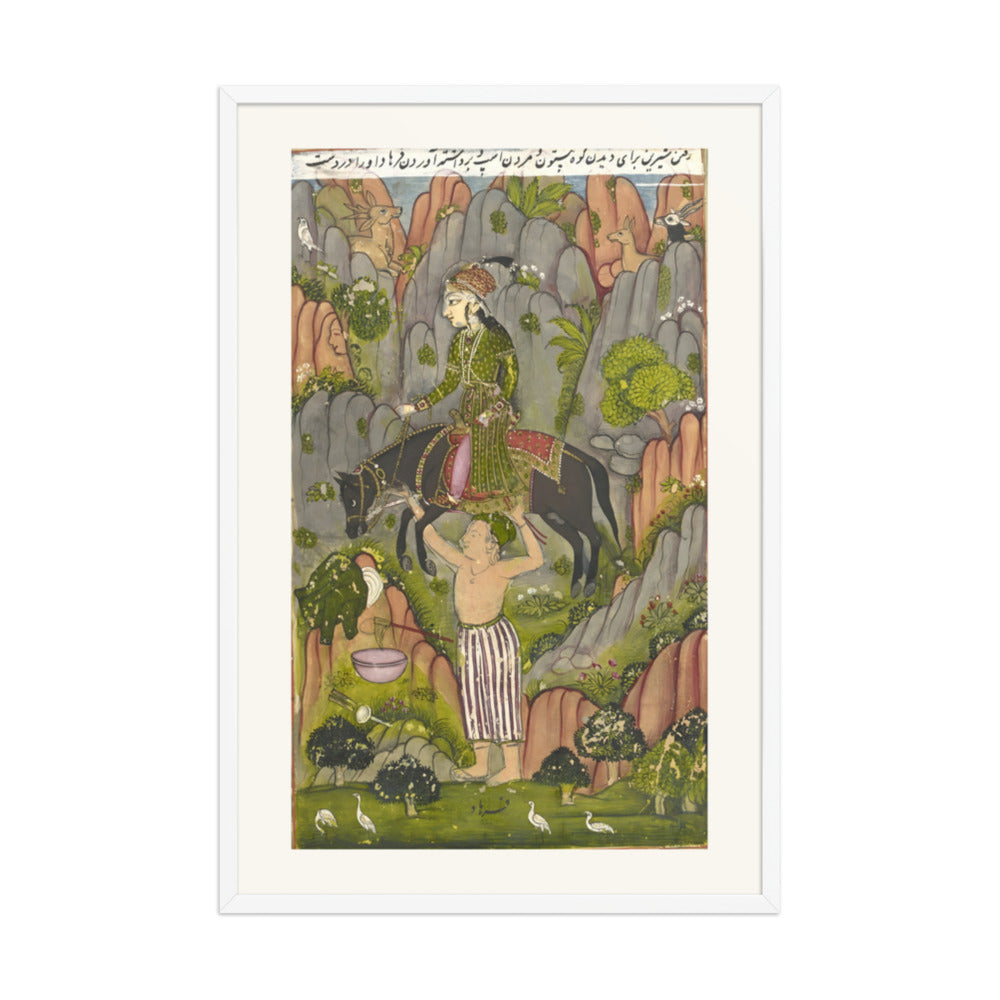 Farhad Carrying Shirin and Her Horse — view 17