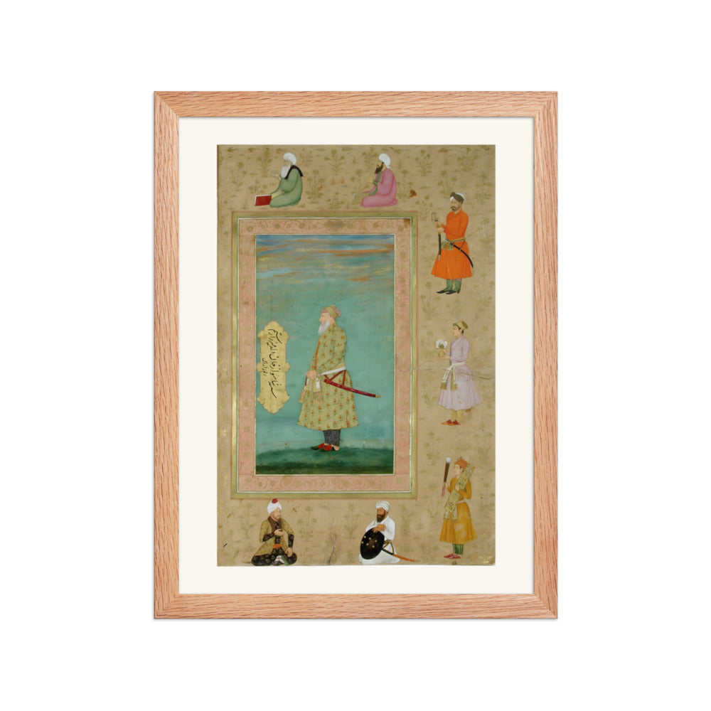 Portrait of Shah Nawaz Khan — view 2