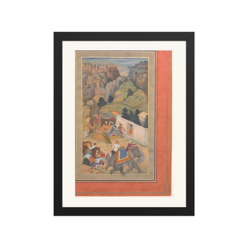 A Camp Being Prepared in the Hills — view 11