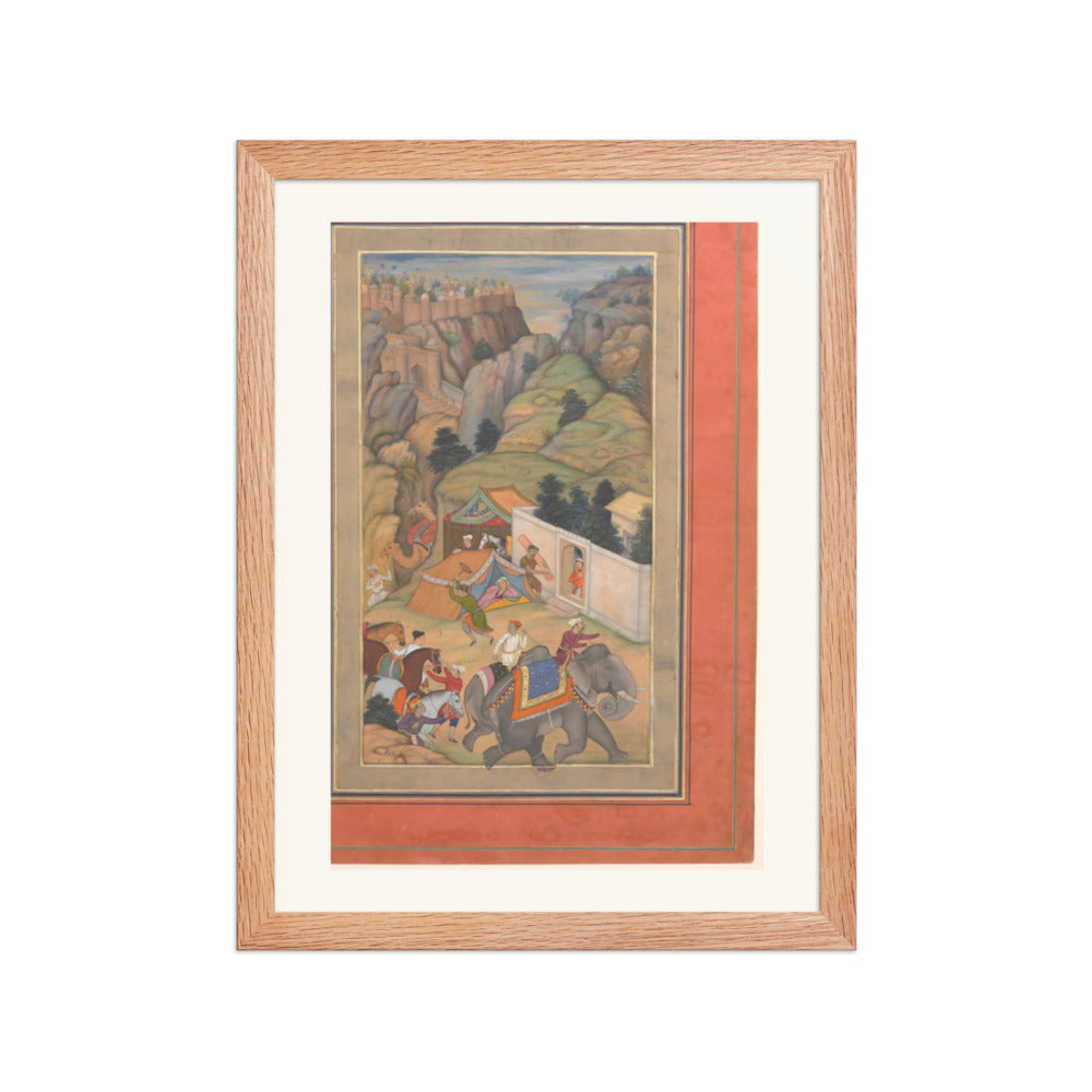 A Camp Being Prepared in the Hills — view 12