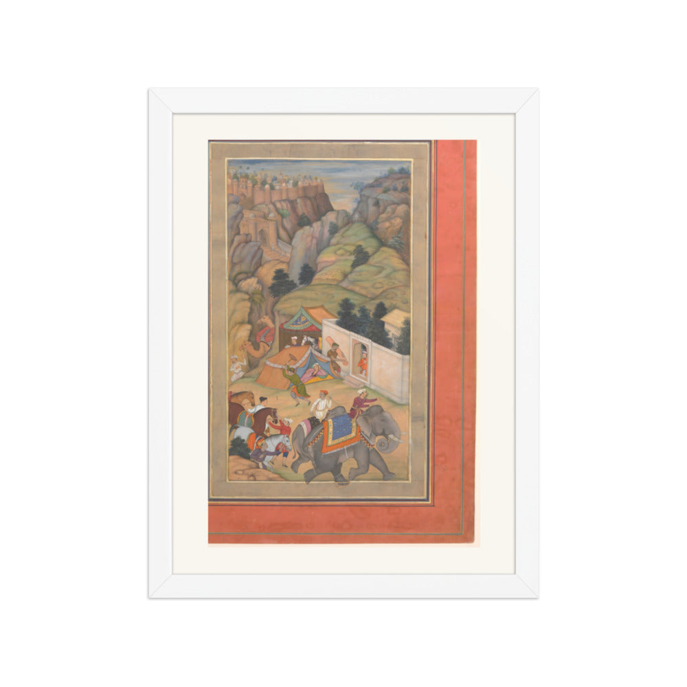 A Camp Being Prepared in the Hills — view 13