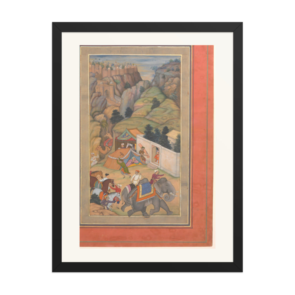 A Camp Being Prepared in the Hills — view 4