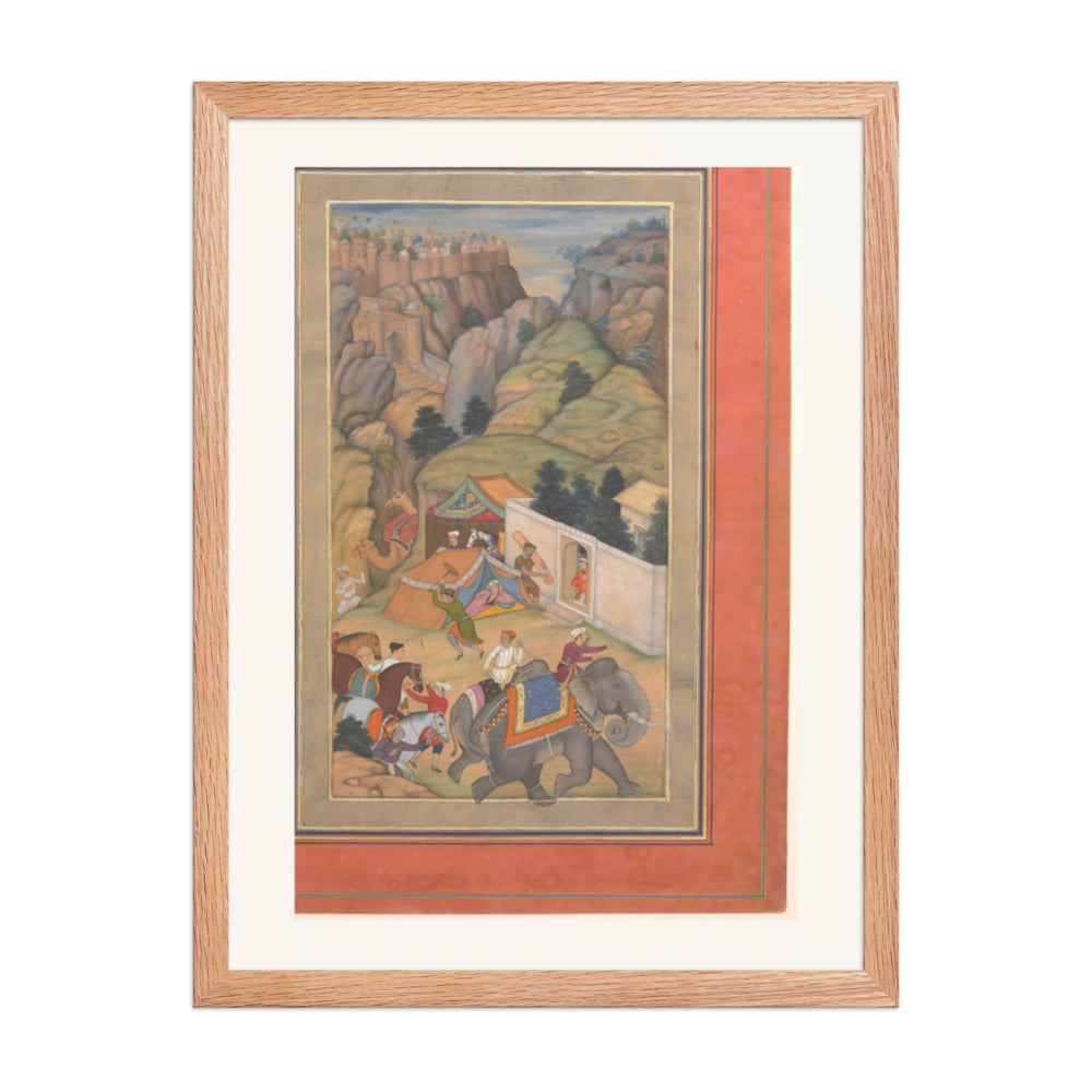 A Camp Being Prepared in the Hills — view 5