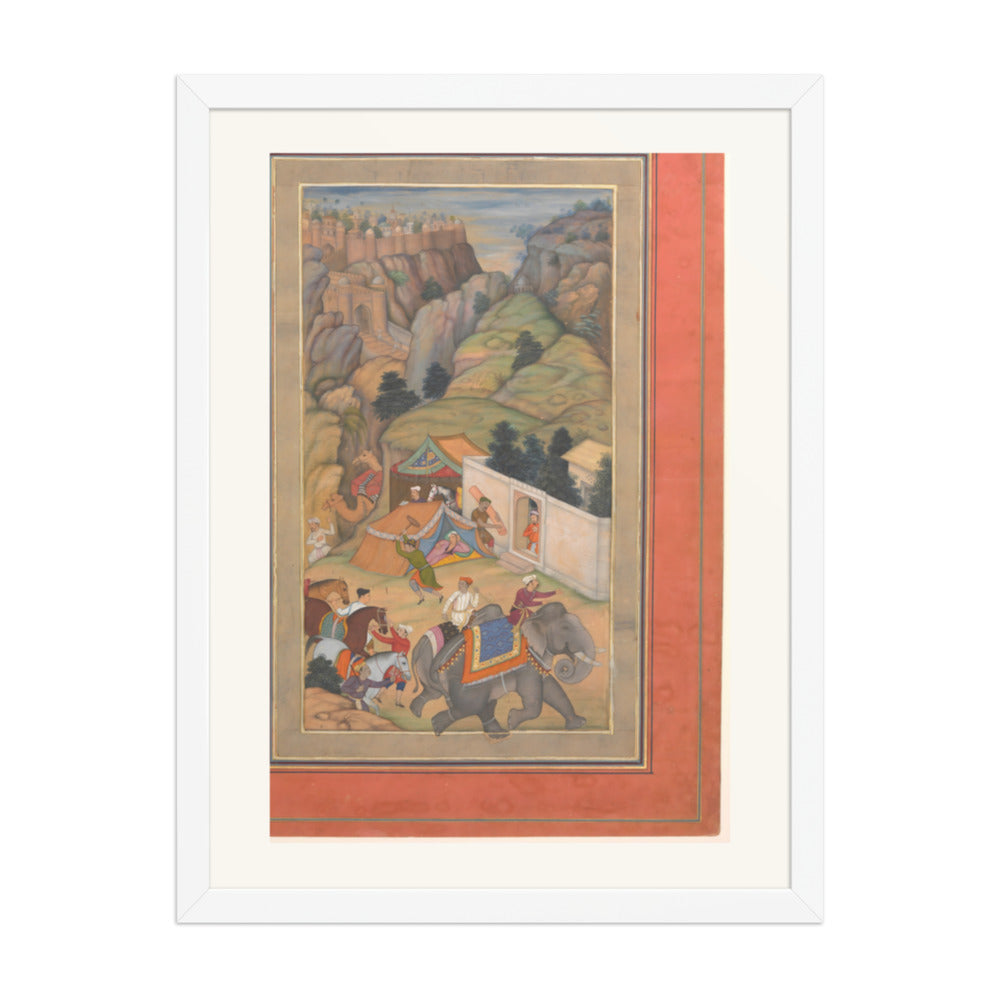 A Camp Being Prepared in the Hills — view 16