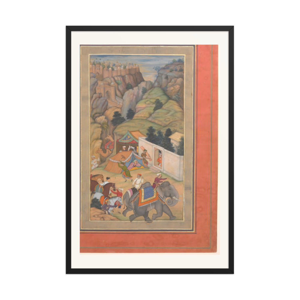 A Camp Being Prepared in the Hills — view 17