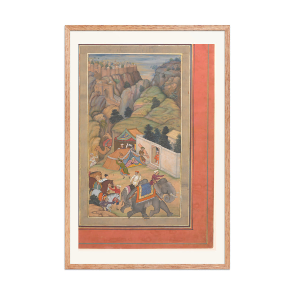 A Camp Being Prepared in the Hills — view 18