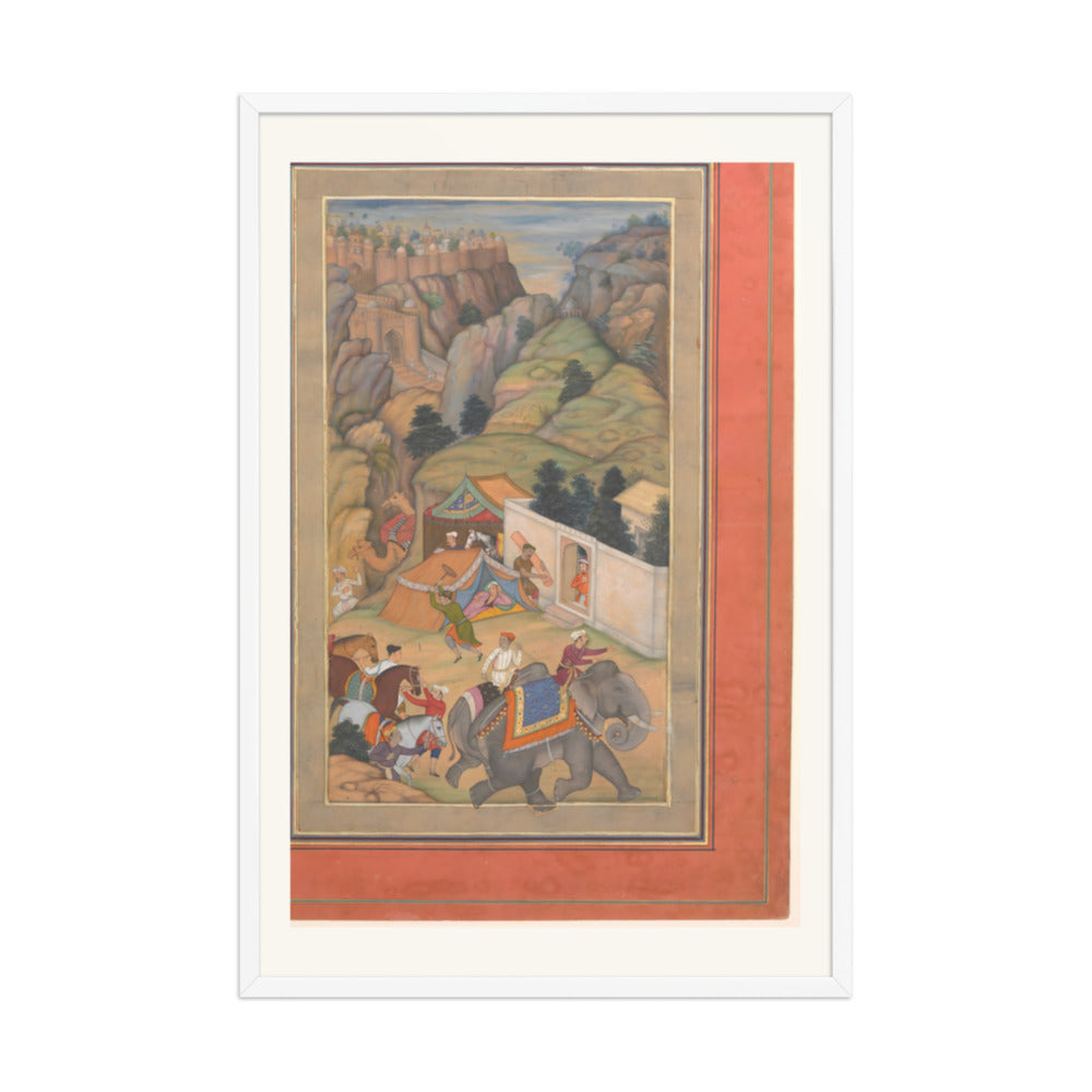 A Camp Being Prepared in the Hills — view 9