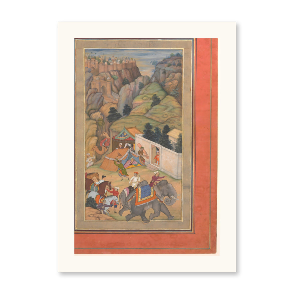 A Camp Being Prepared in the Hills — view 10