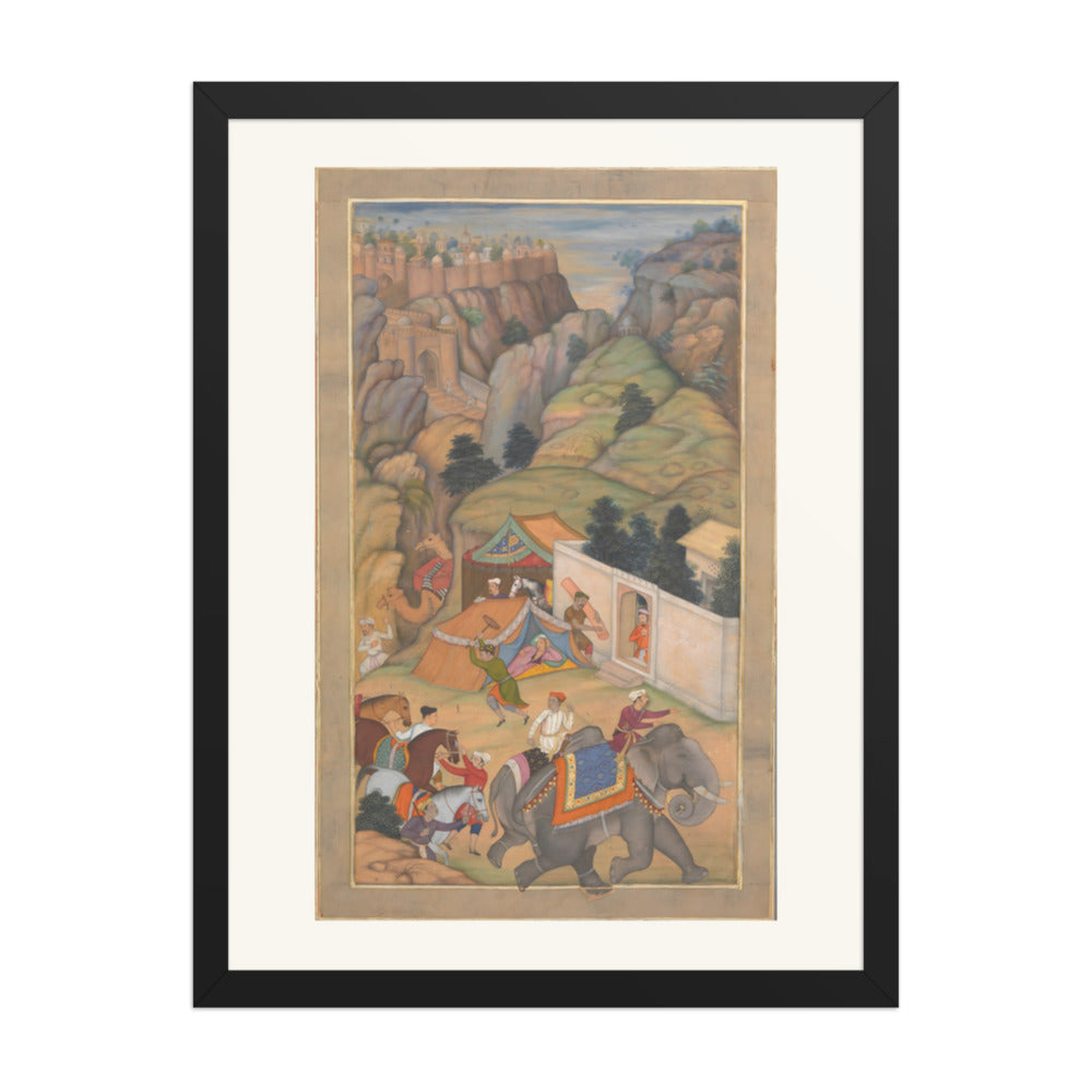 A Camp Being Prepared in the Hills — view 4