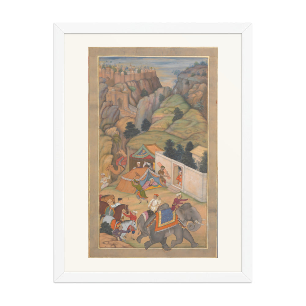 A Camp Being Prepared in the Hills — view 6