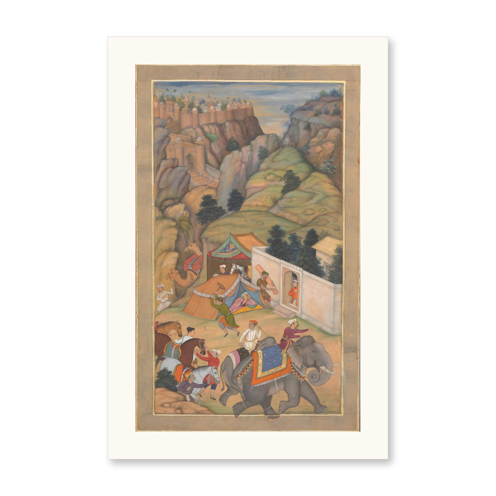 A Camp Being Prepared in the Hills — view 7