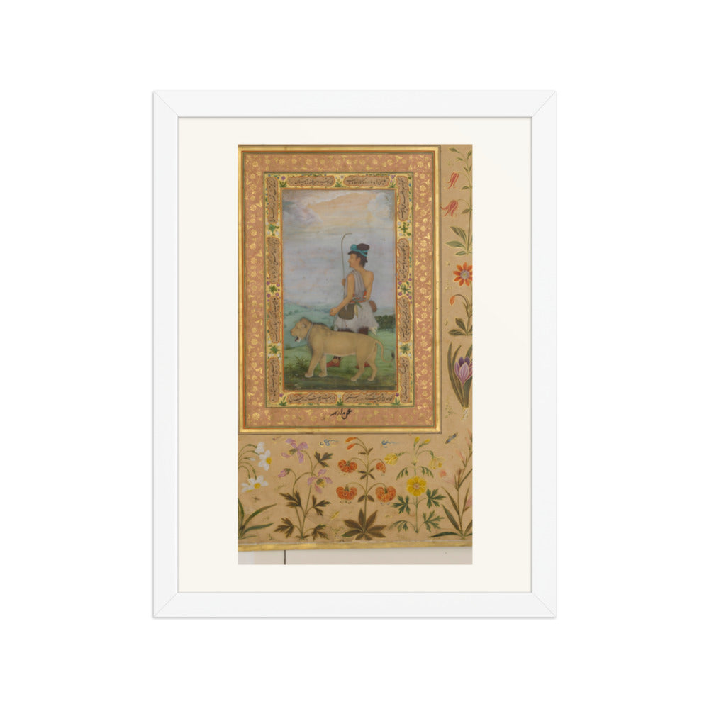 A Dervish with a Lion — view 3