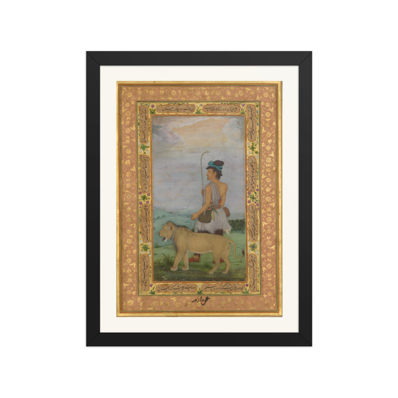 A Dervish with a Lion
