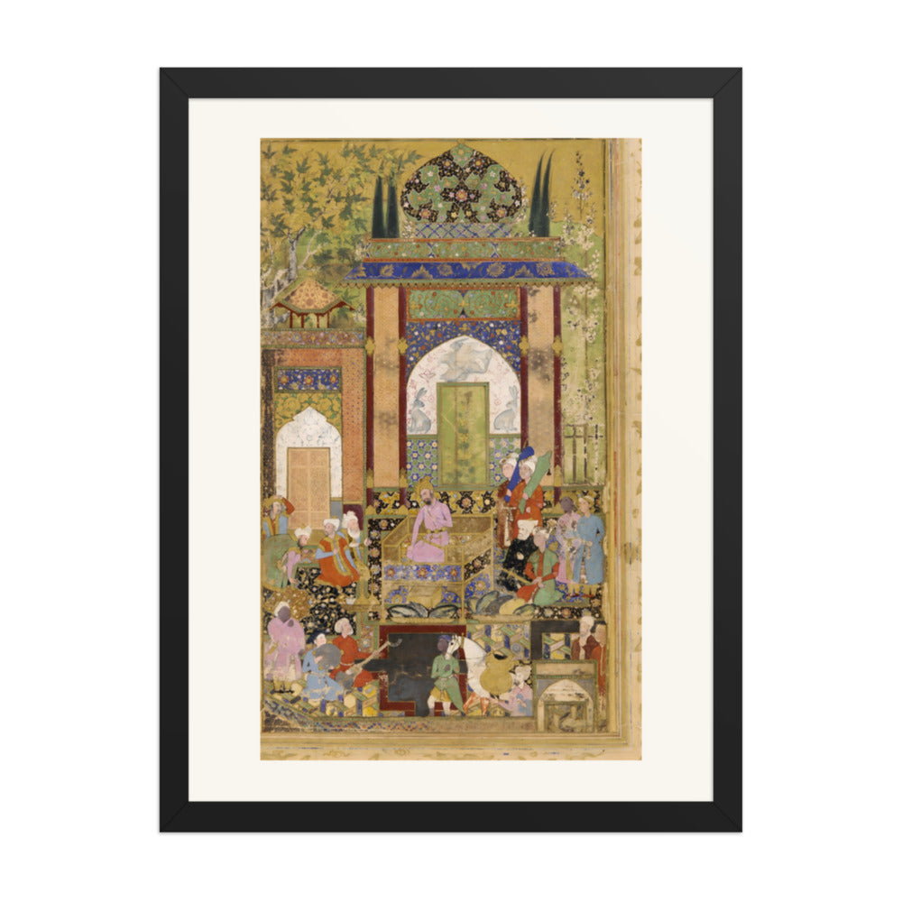 Babur Receives His Courtiers — view 4