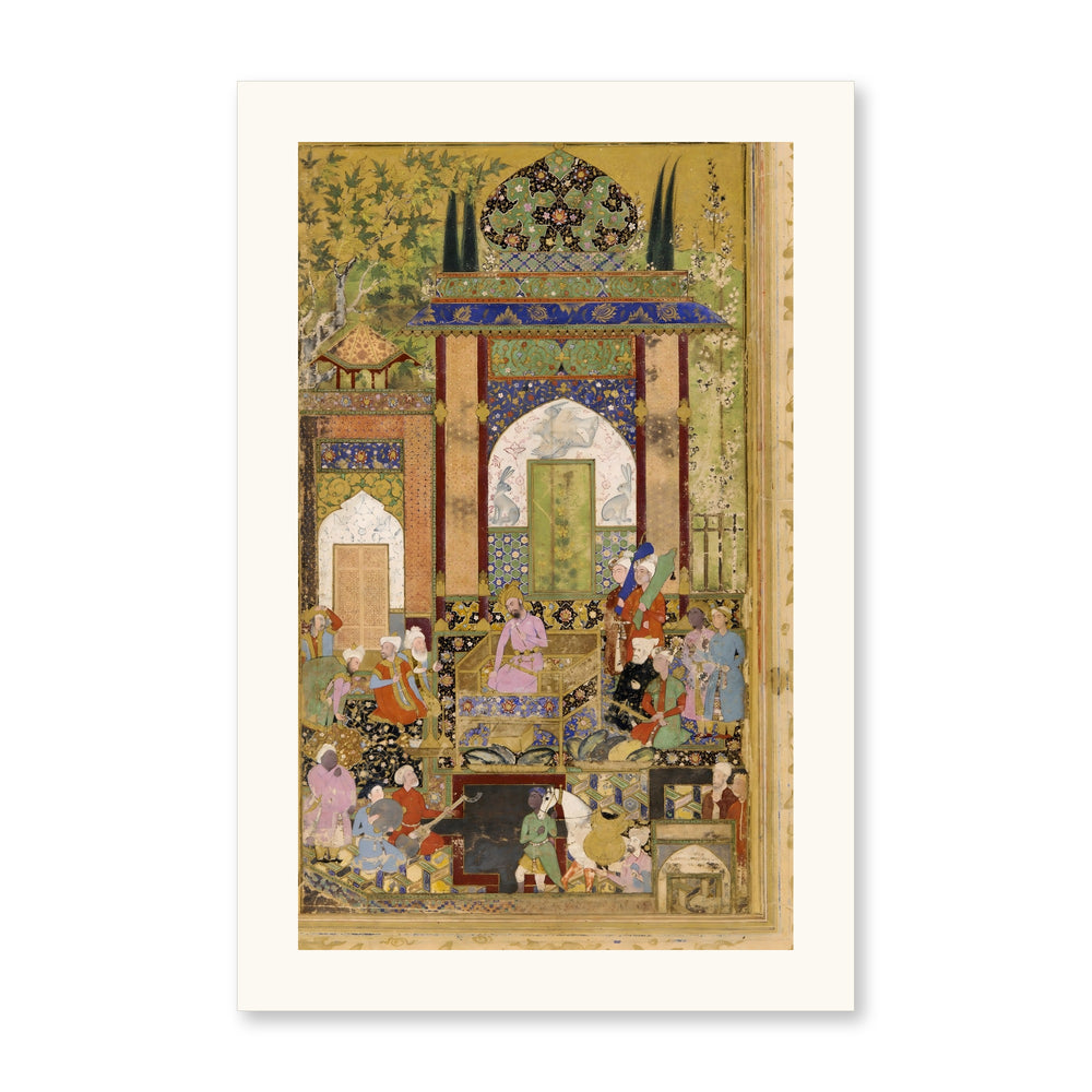 Babur Receives His Courtiers — view 10