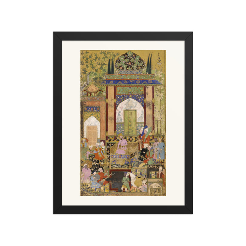 Babur Receives His Courtiers