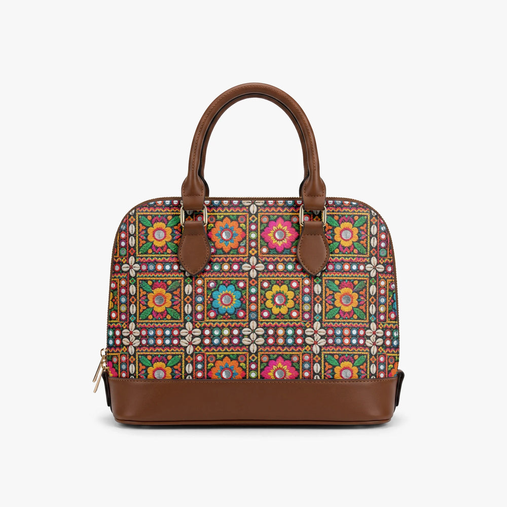 Kutch Mirror-Work — Multicolour Dome Handbag — view 3