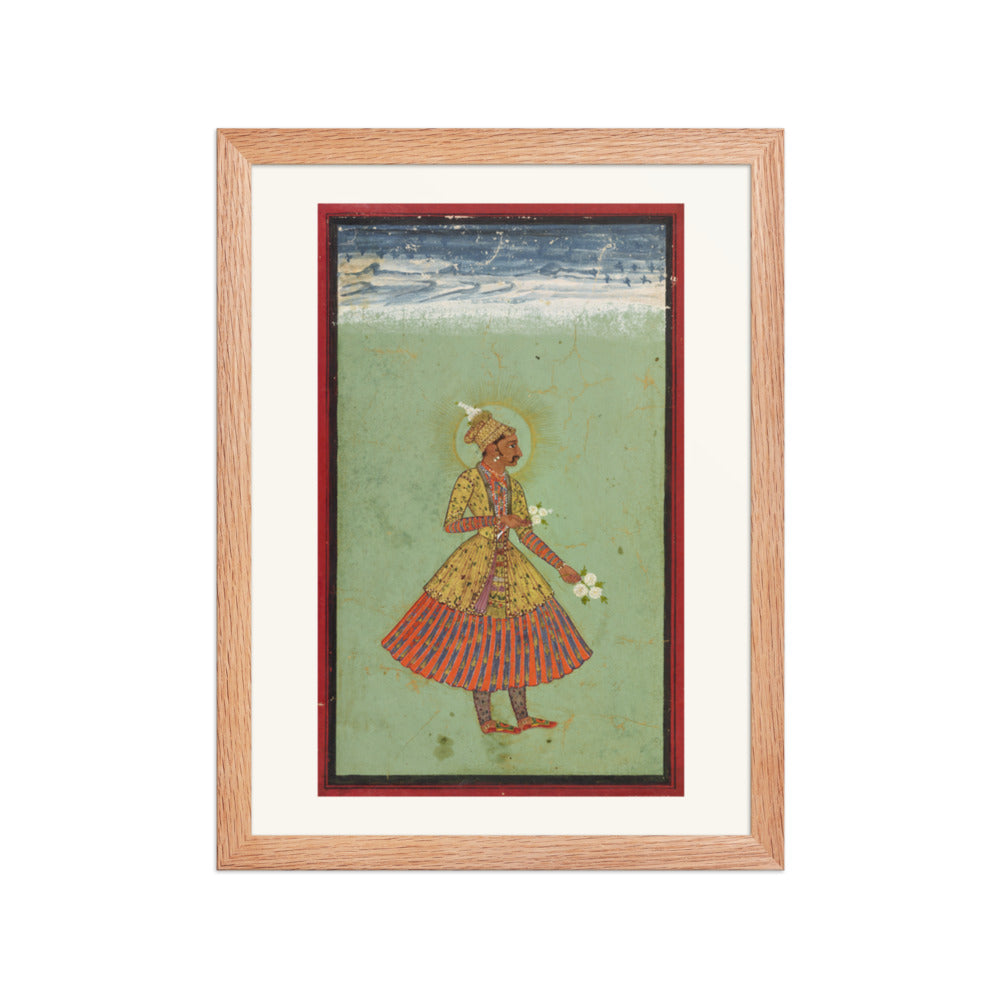 Raja Jagat Singh of Kota — Restored Rajput Wall Art — view 4