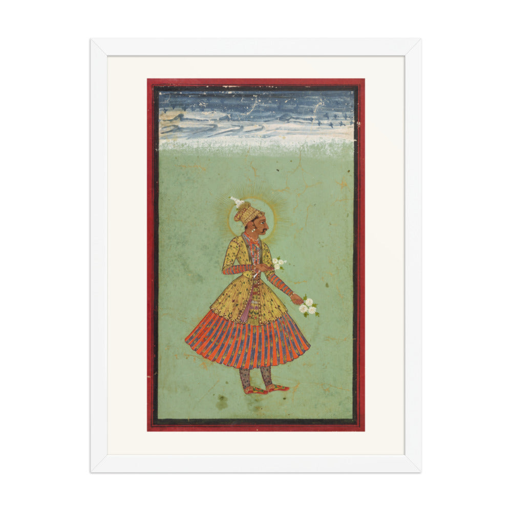 Raja Jagat Singh of Kota — Restored Rajput Wall Art — view 5